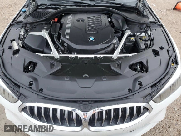 2020 BMW 8 Series 840i with VIN WBADZ2C01LBP65982, listed as a Copart auction lot 84462284 with 16,655 mi miles and Non Repairable. Bid and sale history available at carsss.com. Image 11.