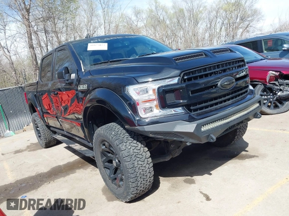 2020 Ford F-150 XL with VIN 1FTEW1E54LFB00120, listed as a IAAI auction lot 41873023 with 31,435 mi miles. Bid and sale history available at carsss.com. Image 1.