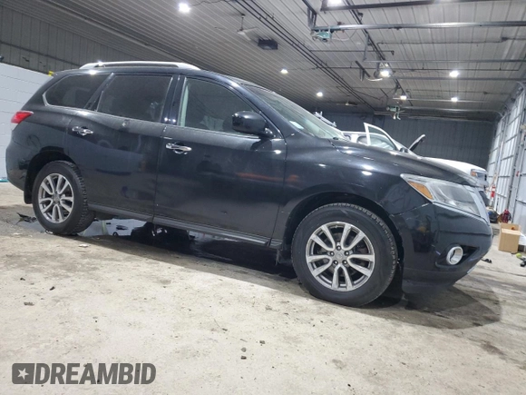2015 Nissan Pathfinder SV with VIN 5N1AR2MM0FC709789, listed as a Copart auction lot 88716725 with 61,780 mi miles and Clean title. Bid and sale history available at DreamBid. Image 4.