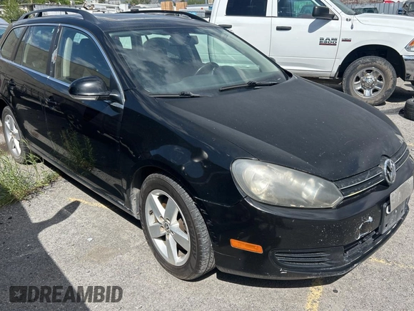 2012 Volkswagen Jetta TDI with VIN 3VWPL7AJ3CM672736, listed as a Copart auction lot 58438515 with 133,339 mi miles and Salvage title. Bid and sale history available at DreamBid. Image 1.