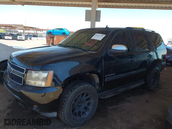 2007 Chevrolet Tahoe LS with VIN 1GNFC13C07R266418, listed as a IAAI auction lot 42435750 with 321,712 mi miles and . Bid and sale history available at DreamBid. Image 2.