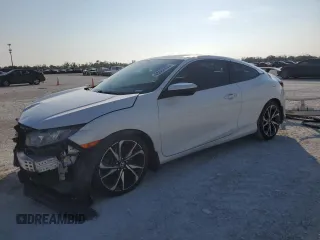 2019 Honda Civic Si with VIN 2HGFC3A59KH753085, listed as a Copart auction lot 88660455 with 58,477 mi miles and Non Repairable. Bid and sale history available at DreamBid. Image 1.