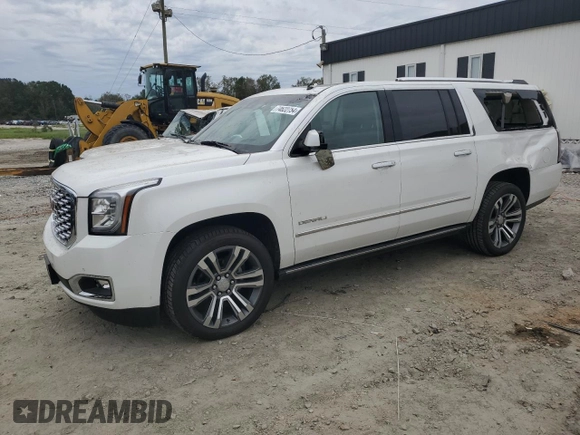 2019 GMC Yukon XL Denali with VIN 1GKS1HKJ1KR203895, listed as a Copart auction lot 74622754 with 51,559 mi miles and Salvage Title. Bid and sale history available at carsss.com. Image 1.