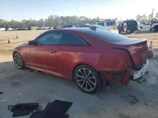 2016 Cadillac ATS-V with VIN 1G6AN1RY0G0130653, listed as a Copart auction lot 45486585 with 92,974 mi miles and Salvage Title. Bid and sale history available at carsss.com. Image 2.