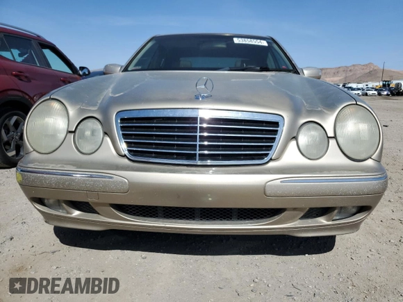 2001 Mercedes-Benz E-Class with VIN WDBJF70J71X052415, listed as a Copart auction lot 53858554 with 167,080 mi miles and Clean Title. Bid and sale history available at carsss.com. Image 5.