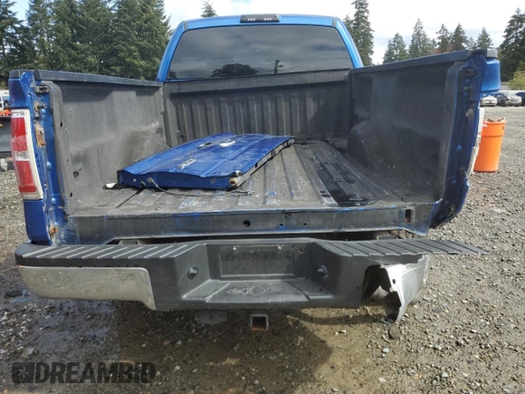 2011 Ford F-150 XL with VIN 1FTFW1EFXBFC68226, listed as a Copart auction lot 52339695 with 207,177 mi miles and Salvage Title. Bid and sale history available at carsss.com. Image 6.