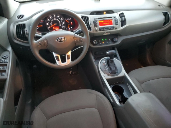 2013 Kia Sportage LX with VIN KNDPB3A26D7535440, listed as a Copart auction lot 84277184 with 156,388 mi miles and Salvage Title. Bid and sale history available at carsss.com. Image 8.