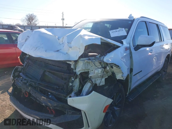 2022 Chevrolet Suburban Z71 with VIN 1GNSKDKD6NR150067, listed as a IAAI auction lot 41684815 with 73,416 mi miles and . Bid and sale history available at DreamBid. Image 6.