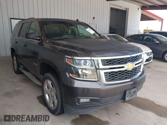 2015 Chevrolet Tahoe LT with VIN 1GNSCBKC5FR105437, listed as a IAAI auction lot 42052084 with 348,093 mi miles and . Bid and sale history available at DreamBid. Image 1.
