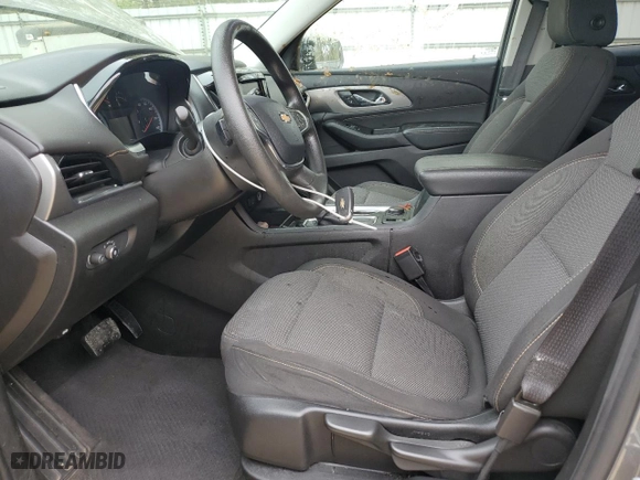 2020 Chevrolet Traverse LS with VIN 1GNERFKW8LJ153490, listed as a Copart auction lot 51368555 with 112,173 mi miles and Salvage Title. Bid and sale history available at carsss.com. Image 7.