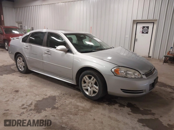 2012 Chevrolet Impala LT Retail with VIN 2G1WB5E36C1116194, listed as a IAAI auction lot 41969748 with 120,720 mi miles and . Bid and sale history available at DreamBid. Image 1.