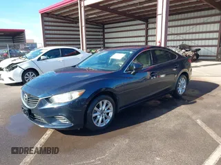 2015 Mazda 6 i Sport with VIN JM1GJ1U56F1203730, listed as a IAAI auction lot 41848281 with 93,150 mi miles. Bid and sale history available at carsss.com. Image 17.