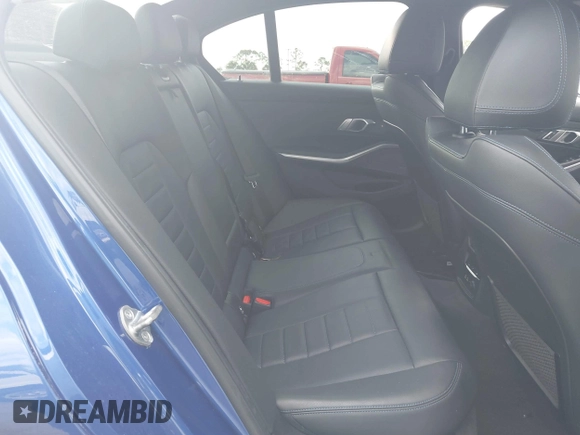 2020 BMW 3 Series M340i xDrive with VIN WBA5U9C00LA379345, listed as a IAAI auction lot 41256225 with 57,856 mi miles and . Bid and sale history available at DreamBid. Image 8.