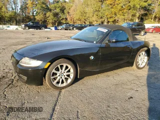 2007 BMW Z4 3.0i with VIN 4USBU33557LW60768, listed as a Copart auction lot 80969384 with 64,779 mi miles and Salvage Title. Bid and sale history available at carsss.com. Image 1.