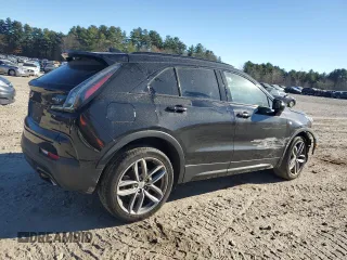 2019 Cadillac XT4 AWD Sport with VIN 1GYFZFR48KF100558, listed as a Copart auction lot 80749134 with 61,389 mi miles and Salvage title. Bid and sale history available at DreamBid. Image 3.