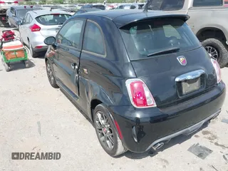 2015 FIAT 500 Abarth with VIN 3C3CFFFH5FT694552, listed as a IAAI auction lot 42056996 with 34,216 mi miles and . Bid and sale history available at DreamBid. Image 3.