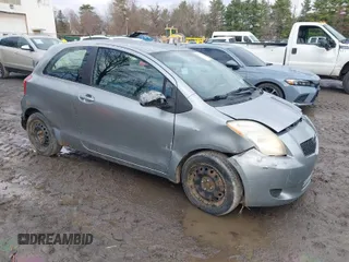 2008 Toyota Yaris with VIN JTDJT923X85187186, listed as a IAAI auction lot 41945092 with 161,875 mi miles. Bid and sale history available at carsss.com. Image 1.