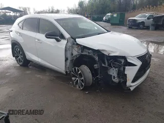 2017 Lexus NX with VIN JTJBARBZ3H2110771, listed as a IAAI auction lot 41961883 with 62,240 mi miles. Bid and sale history available at carsss.com. Image 1.