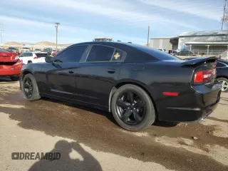 2013 Dodge Charger RT Plus with VIN 2C3CDXCT0DH681444, listed as a Copart auction lot 44733645 with 80,366 mi miles and Salvage Title. Bid and sale history available at carsss.com. Image 2.