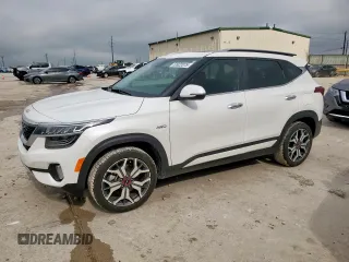 2023 Kia Seltos SX with VIN KNDETCA24P7397339, listed as a Copart auction lot 53922875 with 18,824 mi miles and Clean title. Bid and sale history available at DreamBid. Image 1.