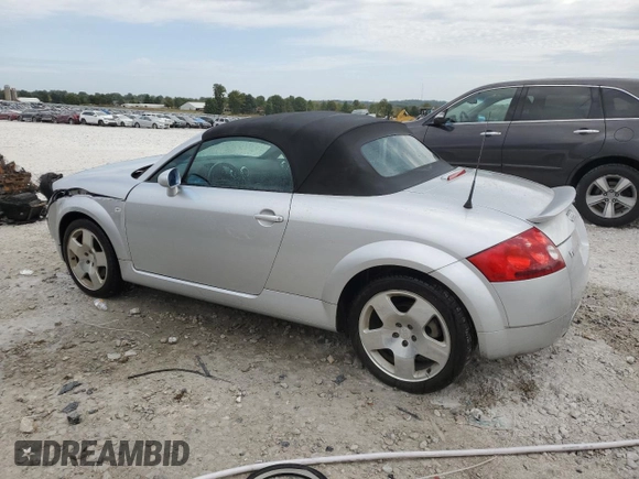 2001 Audi TT with VIN TRUUT28N811039831, listed as a Copart auction lot 72315664 with 109,188 mi miles and Clean Title. Bid and sale history available at carsss.com. Image 2.