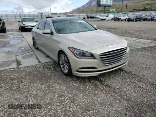 2015 Hyundai Genesis 3.8L z VIN KMHGN4JEXFU041783, wystawiony jako Copart lot #54870485 z przebiegiem 142 146 mil mil oraz Szkoda całkowita • Salvage title. Historia ofert i sprzedaży dostępna na DreamBid. Obrazek 13.