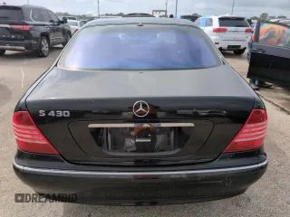 2005 Mercedes-Benz S-Class 4.3L with VIN WDBNG70J35A444217, listed as a Copart auction lot 74949084 with 0 mi miles and Salvage Title. Bid and sale history available at carsss.com. Image 6.