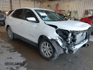 2023 Chevrolet Equinox LT with VIN 3GNAXKEGXPS140052, listed as a IAAI auction lot 41664058 with Not Provided miles and . Bid and sale history available at carsss.com. Image 1.