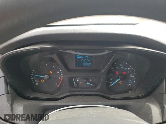 2017 Ford Transit with VIN 1FTYR1ZM7HKB14498, listed as a Copart auction lot 50426995 with 113,262 mi miles and Salvage Title. Bid and sale history available at DreamBid. Image 9.