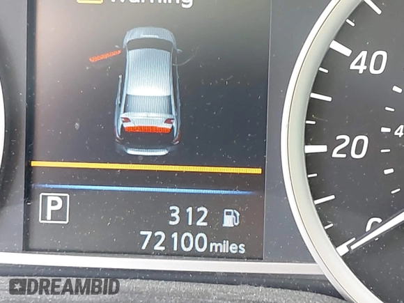 2019 Nissan Sentra S with VIN 3N1AB7AP6KY432493, listed as a IAAI auction lot 41892026 with 72,100 mi miles. Bid and sale history available at carsss.com. Image 16.