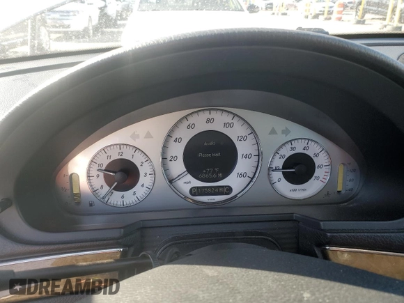 2008 Mercedes-Benz E 350 Luxury with VIN WDBUF87X78B203998, listed as a Copart auction lot 48496645 with 175,824 mi miles and Salvage Title. Bid and sale history available at DreamBid. Image 9.