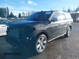 2023 Ford Expedition Max Platinum with VIN 1FMJK1M82PEA46362, listed as a IAAI auction lot 41862368 with 20,446 mi miles and . Bid and sale history available at DreamBid. Image 23.