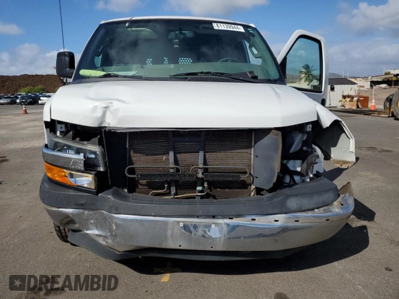 2019 Chevrolet Express Cargo Van with VIN 1GCWGAFG9K1241911, listed as a Copart auction lot 81139944 with 67,880 mi miles and Non Repairable. Bid and sale history available at carsss.com. Image 5.