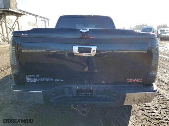 2011 GMC Sierra 1500 SLE with VIN 1GTR2VE32BZ161921, listed as a Copart auction lot 48170485 with 213,587 mi miles and Clean Title. Bid and sale history available at carsss.com. Image 6.