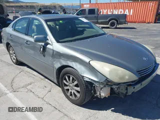 2004 Lexus ES 350 with VIN JTHBA30G245002974, listed as a IAAI auction lot 41752610 with 148,465 mi miles and . Bid and sale history available at DreamBid. Image 6.