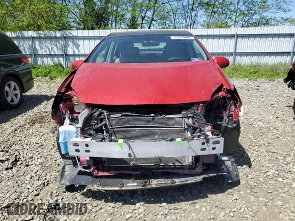 2012 Toyota Prius One with VIN JTDKN3DU2C5431388, listed as a Copart auction lot 55210905 with 129,114 mi miles and Clean Title. Bid and sale history available at DreamBid. Image 5.