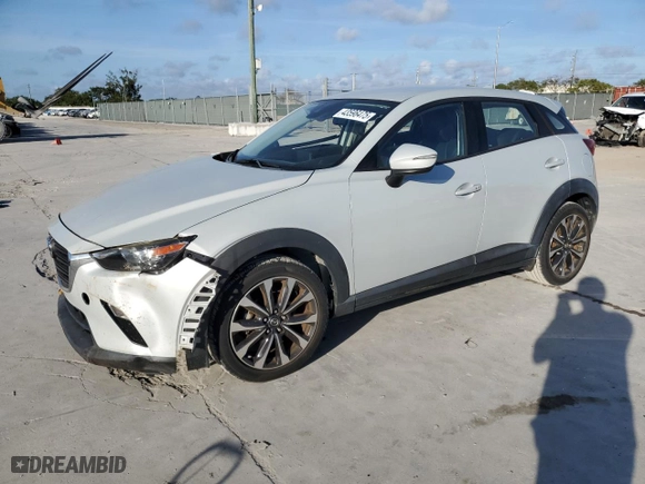 2019 Mazda CX-3 Touring with VIN JM1DKDC73K0411648, listed as a Copart auction lot 43596475 with 48,932 mi miles and Non Repairable. Bid and sale history available at carsss.com. Image 1.