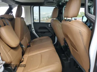 2021 Jeep Wrangler Unlimited Sahara z VIN 1C4JJXP65MW766023, wystawiony jako Copart lot #52332735 z przebiegiem 23 130 mil mil oraz Nie do naprawy • Non repairable. Historia ofert i sprzedaży dostępna na DreamBid. Obrazek 10.
