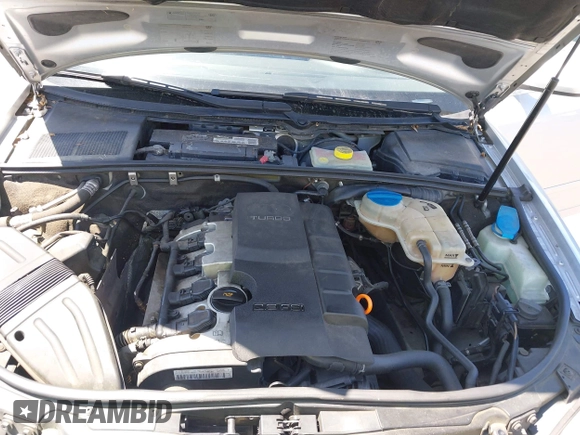 2006 Audi A4 2.0T with VIN WAUAF78E76A200014, listed as a IAAI auction lot 42674600 with 181,619 mi miles and . Bid and sale history available at DreamBid. Image 10.