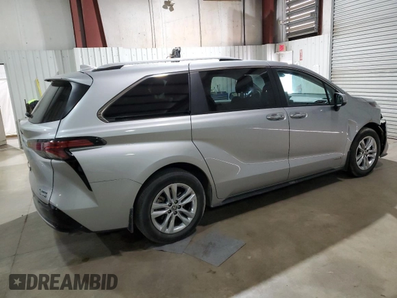 2021 Toyota Sienna Limited with VIN 5TDZRKEC7MS065569, listed as a Copart auction lot 41885195 with 78,826 mi miles and Salvage Title. Bid and sale history available at carsss.com. Image 3.