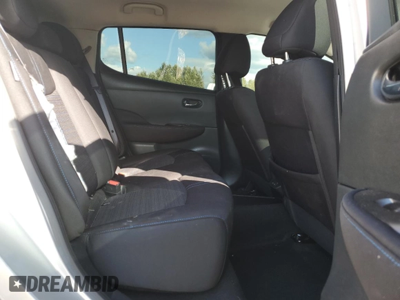 2022 Nissan LEAF S z VIN 1N4AZ1BV5NC551593, wystawiony jako Copart lot #69391524 z przebiegiem 36 954 mil mil oraz Szkoda całkowita • Salvage title. Historia ofert i sprzedaży dostępna na DreamBid. Obrazek 10.
