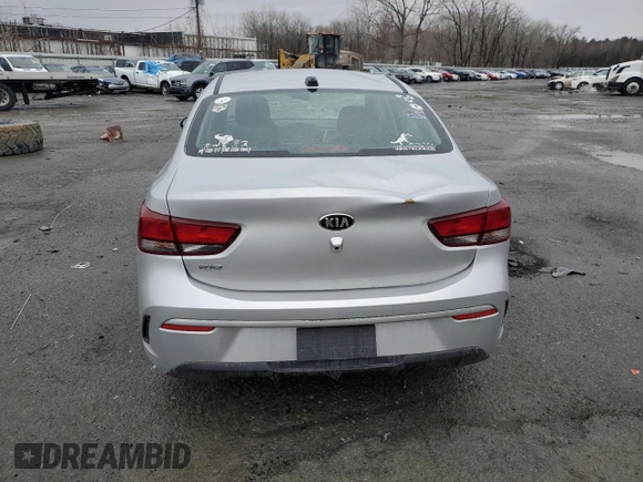 2021 Kia Rio LX with VIN 3KPA24AD4ME410787, listed as a Copart auction lot 48176065 with 66,296 mi miles and Salvage Title. Bid and sale history available at carsss.com. Image 6.
