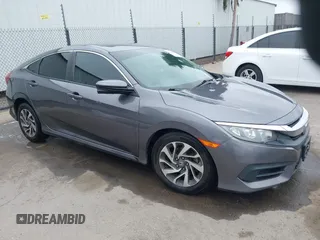 2017 Honda Civic EX z VIN 19XFC2F79HE036578, wystawiony jako IAAI lot #42380559 z przebiegiem 73 943 mil mil oraz . Historia ofert i sprzedaży dostępna na DreamBid. Obrazek 1.