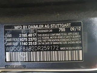 2013 Mercedes-Benz C 300 Sport z VIN WDDGF8AB2DR259172, wystawiony jako Copart lot #57073655 z przebiegiem 124 247 mil mil oraz Szkoda całkowita • Salvage title. Historia ofert i sprzedaży dostępna na DreamBid. Obrazek 12.