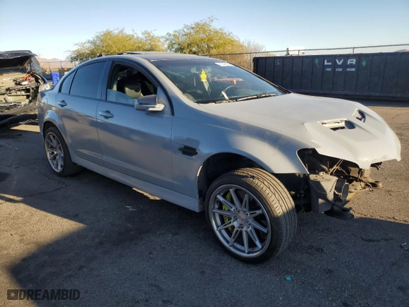 2008 Pontiac G8 GT with VIN 6G2EC57Y58L143503, listed as a Copart auction lot 81745704 with 0 mi miles and Salvage Title. Bid and sale history available at carsss.com. Image 4.