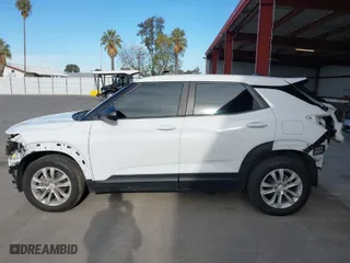 2023 Chevrolet TrailBlazer LS with VIN KL79MMS28PB205529, listed as a IAAI auction lot 41731001 with 13,839 mi miles. Bid and sale history available at carsss.com. Image 15.