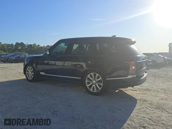 2017 Land Rover Range Rover HSE with VIN SALGS2FV4HA341200, listed as a Copart auction lot 52712095 with 117,824 mi miles and Clean title. Bid and sale history available at DreamBid. Image 2.