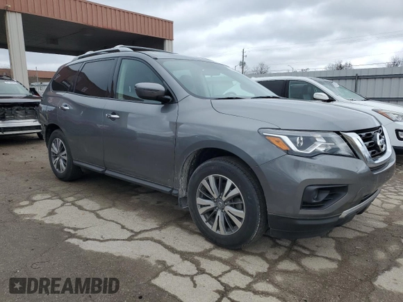 2020 Nissan Pathfinder S with VIN 5N1DR2AM8LC645000, listed as a Copart auction lot 50886815 with 61,605 mi miles and Salvage Title. Bid and sale history available at carsss.com. Image 4.