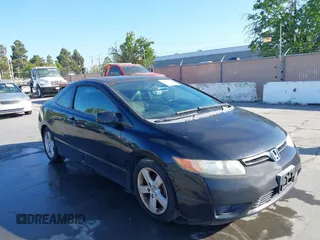 2007 Honda Civic Cpe EX with VIN 2HGFG12857H577421, listed as a IAAI auction lot 42141617 with 167,659 mi miles. Bid and sale history available at carsss.com. Image 6.