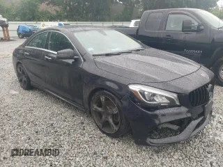 2018 Mercedes-Benz CLA 250 with VIN WDDSJ4GB9JN537111, listed as a Copart auction lot 65358253 with 64,816 mi miles and . Bid and sale history available at DreamBid. Image 4.